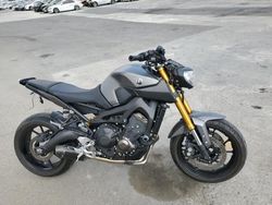 Salvage motorcycles for sale at Sun Valley, CA auction: 2015 Yamaha FZ09 C