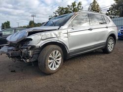 Volkswagen salvage cars for sale: 2019 Volkswagen Tiguan SE