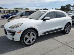 Salvage cars for sale at Sacramento, CA auction: 2015 Porsche Macan S