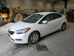 Salvage cars for sale at Milwaukee, WI auction: 2016 KIA Forte LX