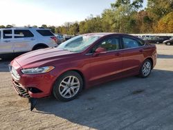 Salvage cars for sale at Ellwood City, PA auction: 2015 Ford Fusion SE