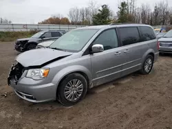 Chrysler Vehiculos salvage en venta: 2016 Chrysler Town & Country Touring L