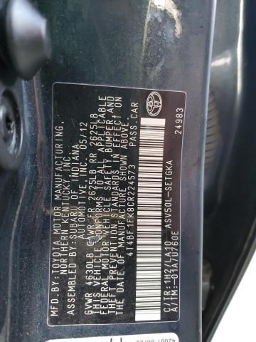 2012 Toyota Camry Base