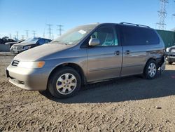 Salvage cars for sale at Elgin, IL auction: 2003 Honda Odyssey EX