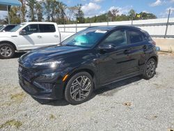 Salvage cars for sale at Spartanburg, SC auction: 2022 Hyundai Kona N Line