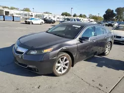 Salvage cars for sale at Sacramento, CA auction: 2012 Acura TL