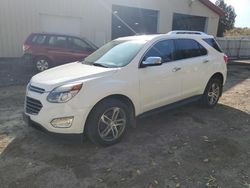 Salvage cars for sale at Center Rutland, VT auction: 2016 Chevrolet Equinox LTZ