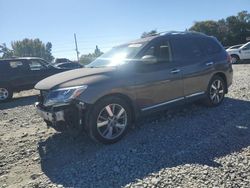 Nissan salvage cars for sale: 2016 Nissan Pathfinder S