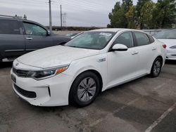 KIA salvage cars for sale: 2017 KIA Optima Hybrid