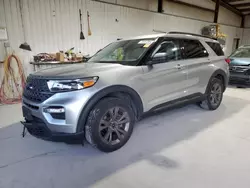 Ford Explorer xlt salvage cars for sale: 2021 Ford Explorer XLT