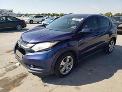 Salvage cars for sale at Grand Prairie, TX auction: 2016 Honda HR-V EXL