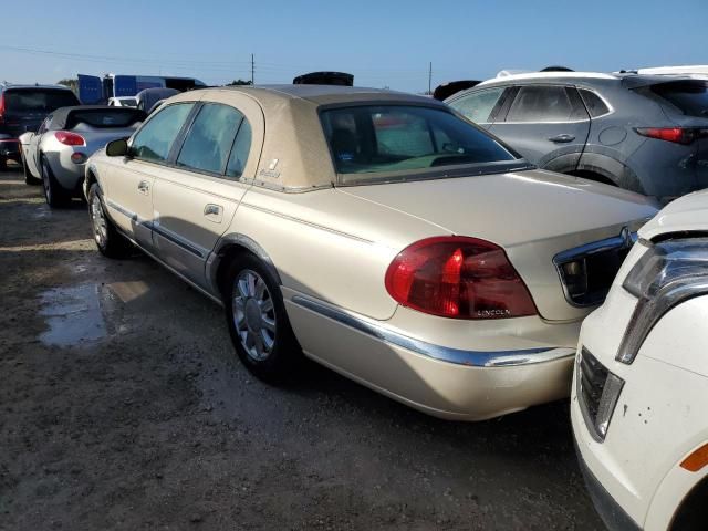 2002 Lincoln Continental