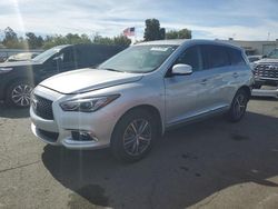 Salvage cars for sale at Martinez, CA auction: 2018 Infiniti QX60