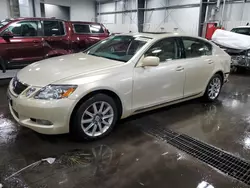 Salvage cars for sale at Ham Lake, MN auction: 2007 Lexus GS 350