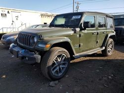 Salvage cars for sale from Copart New Britain, CT: 2024 Jeep Wrangler 4XE