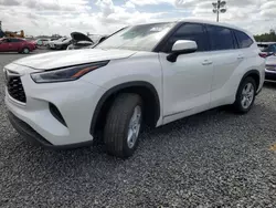 Flood-damaged cars for sale at auction: 2021 Toyota Highlander L