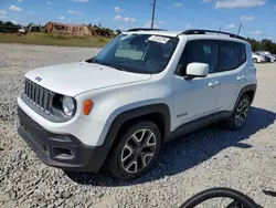 Jeep salvage cars for sale: 2017 Jeep Renegade Latitude