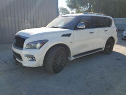 Infiniti qx80 salvage cars for sale: 2017 Infiniti QX80 Base