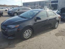 Salvage cars for sale at Fredericksburg, VA auction: 2018 Toyota Corolla L