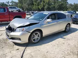 Salvage cars for sale at Ocala, FL auction: 2014 Honda Accord PLUG-IN Hybrid