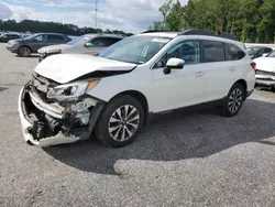 Salvage cars for sale at Dunn, NC auction: 2016 Subaru Outback 2.5I Limited