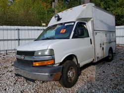 Salvage trucks for sale at West Warren, MA auction: 2004 Chevrolet Express G3500