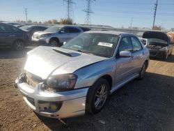 Salvage cars for sale from Copart Elgin, IL: 2005 Subaru Impreza WRX