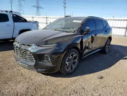 Salvage cars for sale at Elgin, IL auction: 2022 Chevrolet Blazer RS