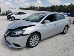 Salvage cars for sale at New Braunfels, TX auction: 2018 Nissan Sentra S