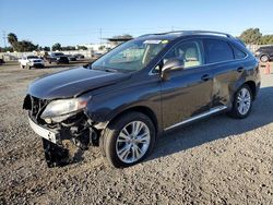 Salvage cars for sale at San Diego, CA auction: 2010 Lexus RX 450H