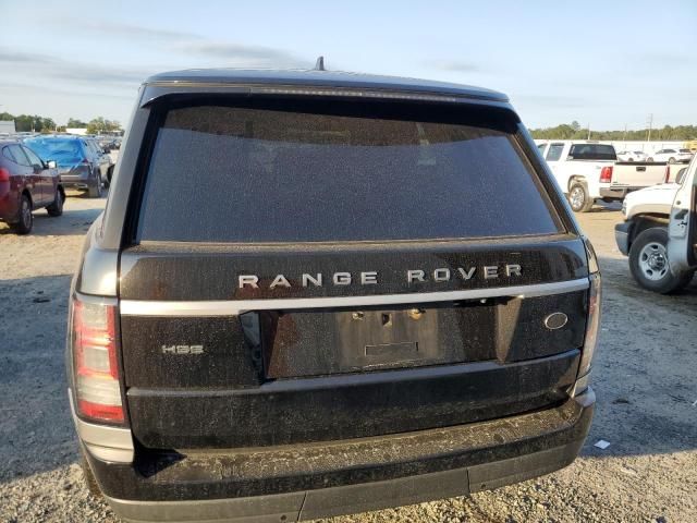 2016 Land Rover Range Rover HSE