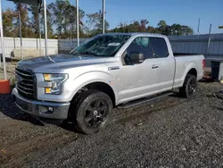 Salvage cars for sale at auction: 2016 Ford F150 Super Cab