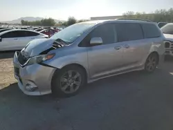 Toyota Sienna Sport salvage cars for sale: 2012 Toyota Sienna Sport