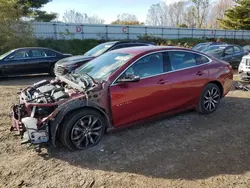 Chevrolet salvage cars for sale: 2018 Chevrolet Malibu LT