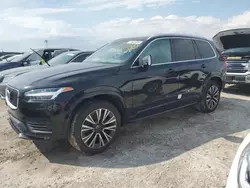 Salvage cars for sale at Riverview, FL auction: 2021 Volvo XC90 T5 Momentum