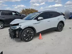 Salvage cars for sale at Taylor, TX auction: 2021 Volkswagen ID.4 PRO S