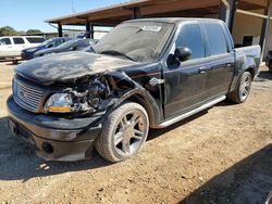 Salvage trucks for sale at Tanner, AL auction: 2002 Ford F150 Supercrew Harley Davidson