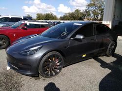 Salvage cars for sale at Orlando, FL auction: 2023 Tesla Model 3