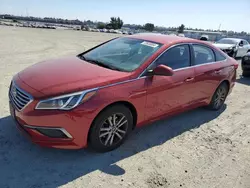 Salvage cars for sale at Antelope, CA auction: 2017 Hyundai Sonata SE