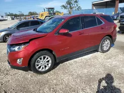 Salvage cars for sale at Riverview, FL auction: 2019 Chevrolet Equinox LT