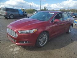 Salvage cars for sale at Indianapolis, IN auction: 2016 Ford Fusion SE