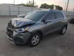 Salvage cars for sale from Copart Oklahoma City, OK: 2020 Chevrolet Trax 1LT