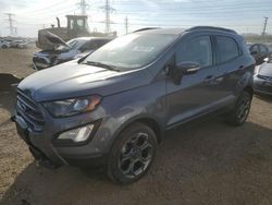 Salvage cars for sale at Elgin, IL auction: 2018 Ford Ecosport SES