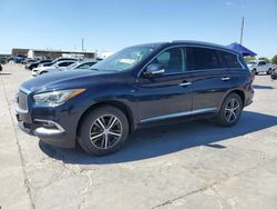 Salvage cars for sale at Grand Prairie, TX auction: 2016 Infiniti QX60