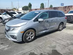 Salvage cars for sale at Wilmington, CA auction: 2019 Honda Odyssey EXL