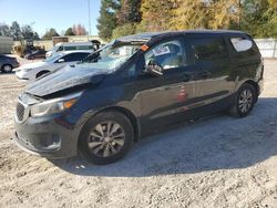 Salvage cars for sale at Knightdale, NC auction: 2016 KIA Sedona LX