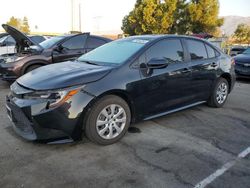 Toyota Corolla salvage cars for sale: 2022 Toyota Corolla LE