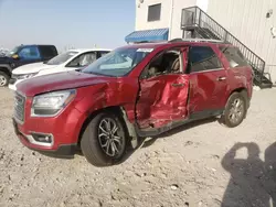 Salvage cars for sale at Greenwood, NE auction: 2014 GMC Acadia SLT-1