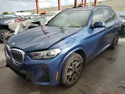 Salvage cars for sale at Fort Pierce, FL auction: 2022 BMW X3 XDRIVE30I