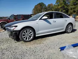 Salvage cars for sale from Copart Concord, NC: 2018 Audi A6 Premium